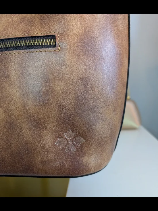 Patricia Nash Castelli Woven Leather Hobo Bag - Like New! - Picture 6 of 12